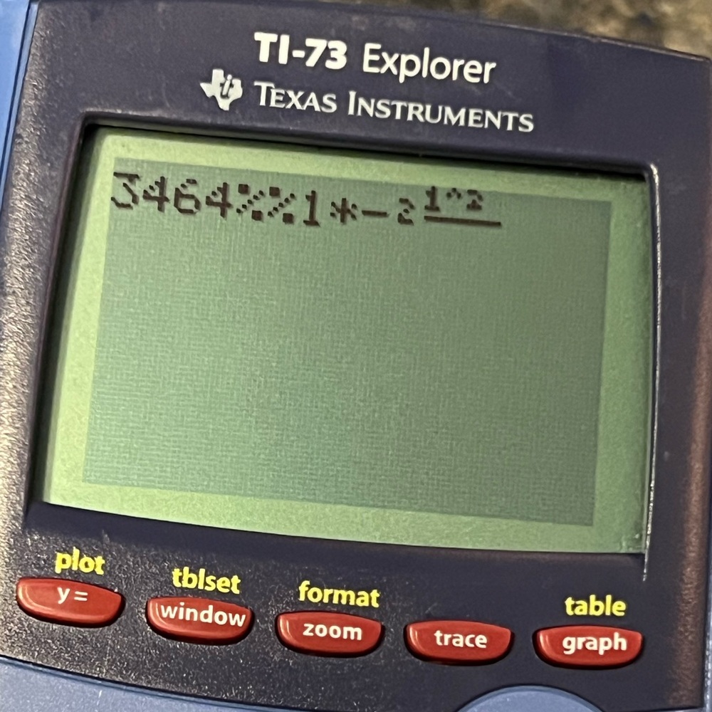 Texas Instruments TI-73 Graphing Calculator - Picture 9 of 12